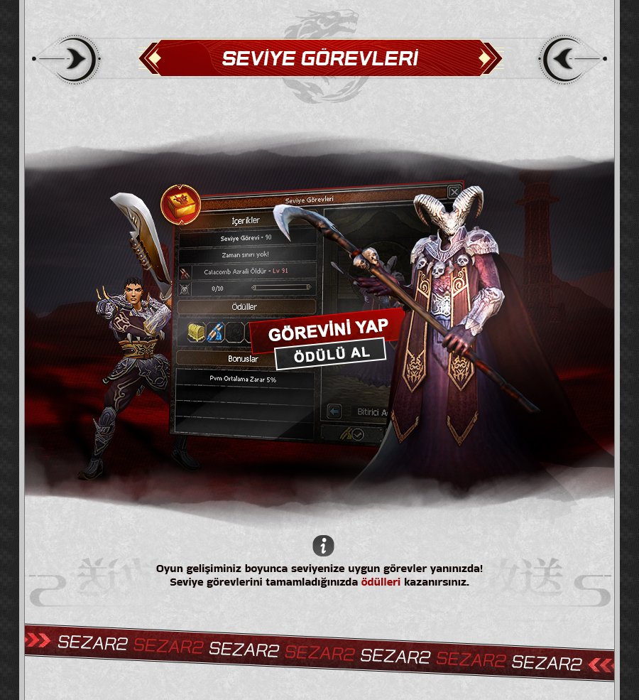 Level Görevleri